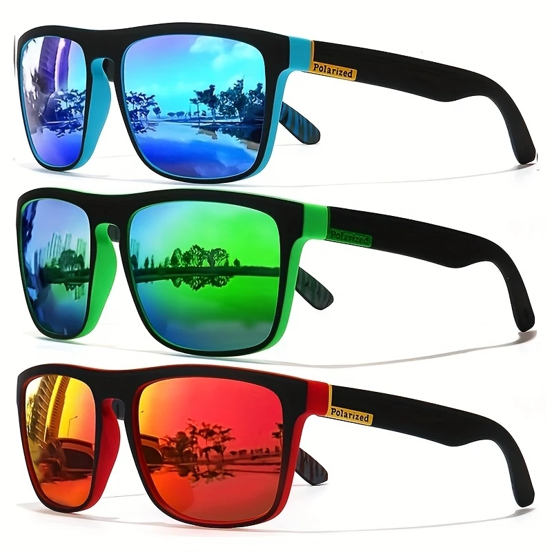 Designer Sunglasses - 1/3PCS Vintage Square High End Sunglasses