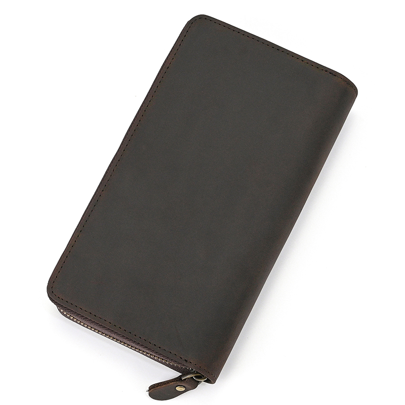 Genuine Leather Clutch Wallet  - Leather Wallet Men review and price