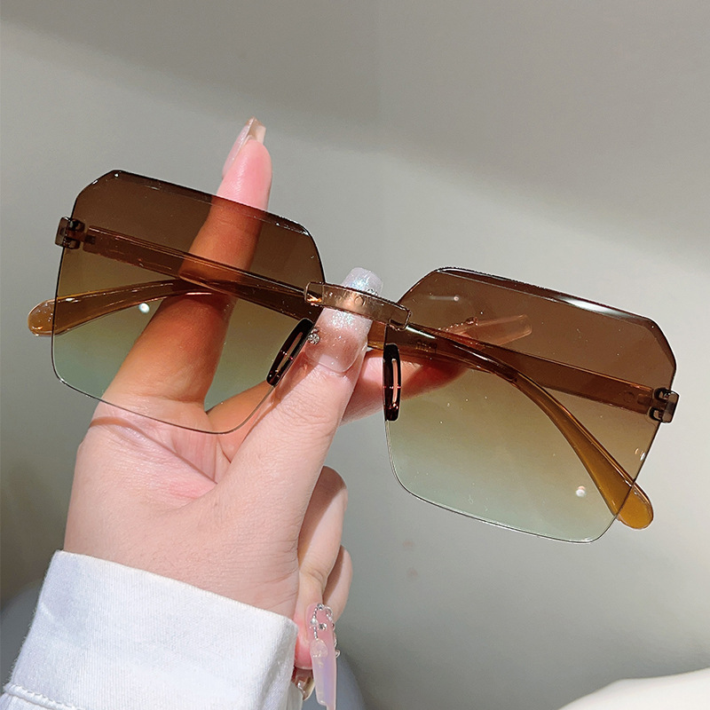 New Vintage Frameworkless Sung - Designer Sunglasses review and price