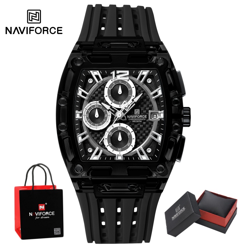 NAVIFORCE Man's Watch 5ATM Wat - Luxury Gift Set review and price