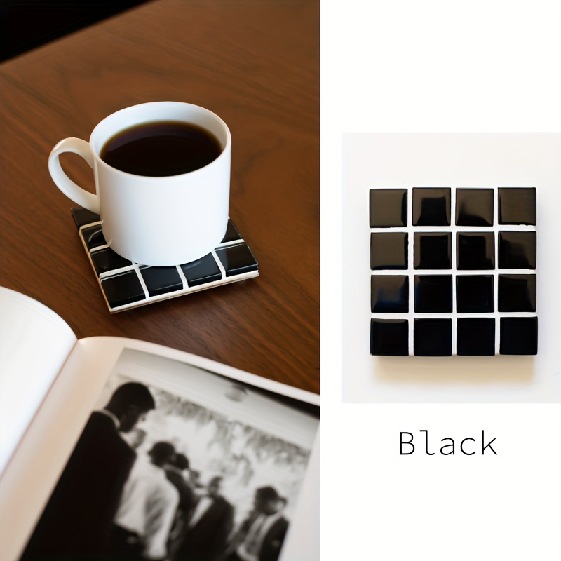 3 in 1 Colorful Mosaic Glass S - Marble Coaster Set review and price