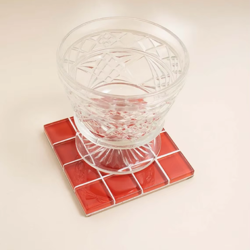 3 in 1 Colorful Mosaic Glass S - Marble Coaster Set review and price