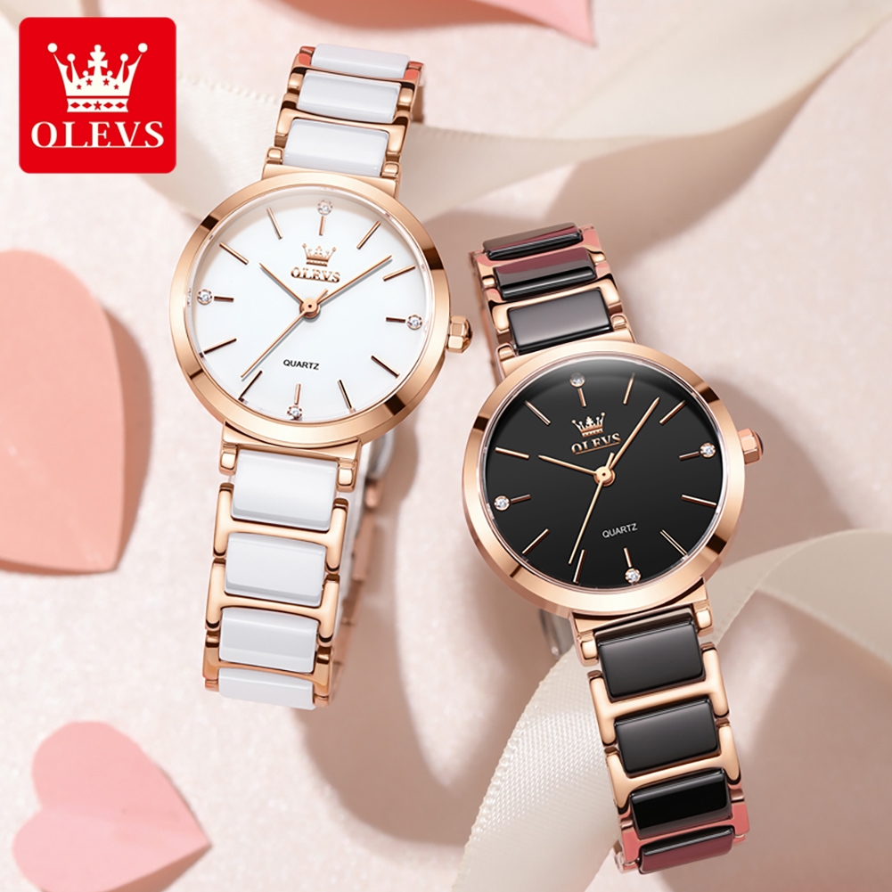 OLEVS Women Watch 5877 Luxury  - Luxury Gift Set review and price