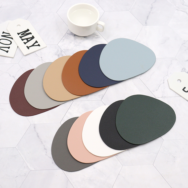 Faux Leather Placemats and Coa - Marble Coaster Set review and price