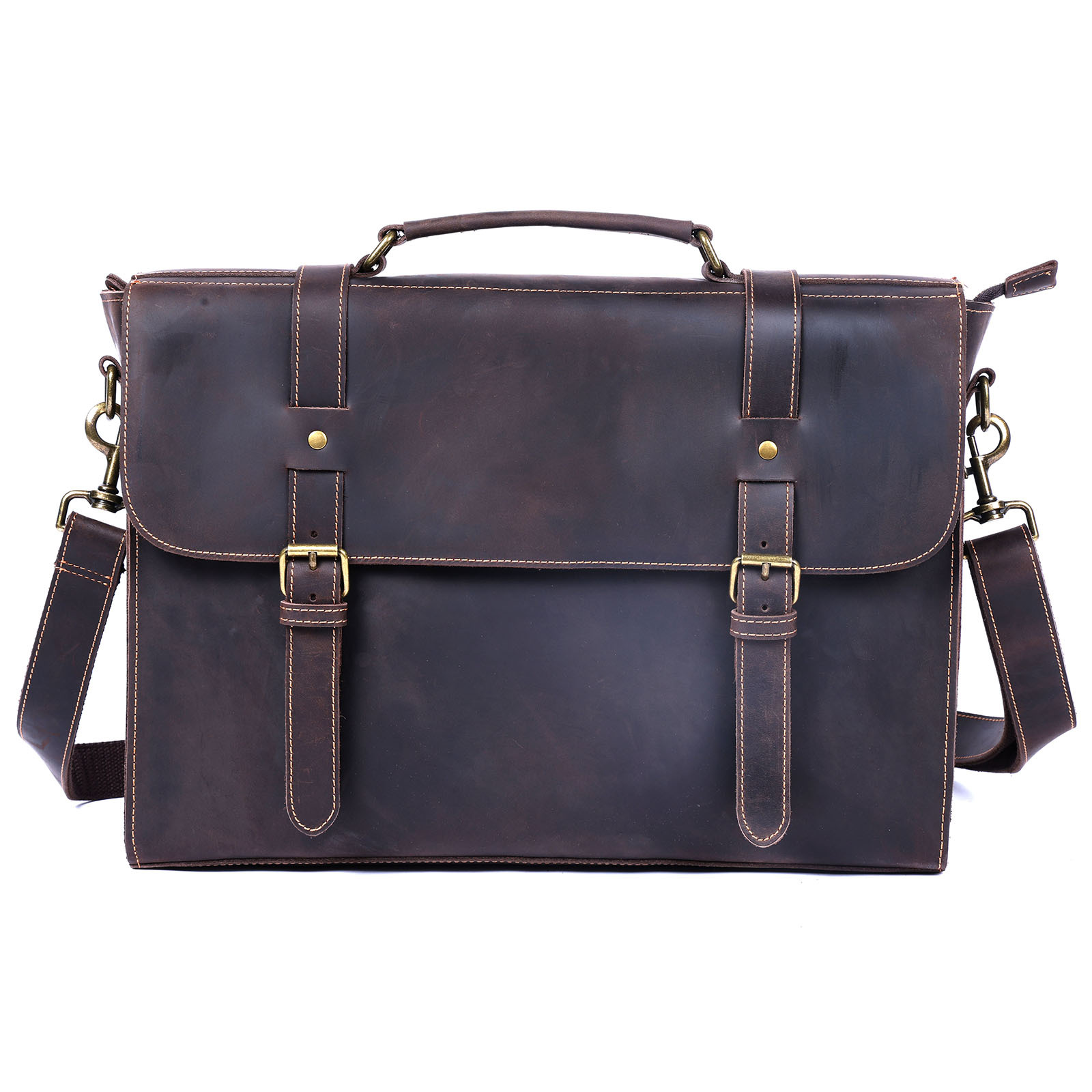 Luxury Original Men's Handbag  - Leather Briefcase review and price