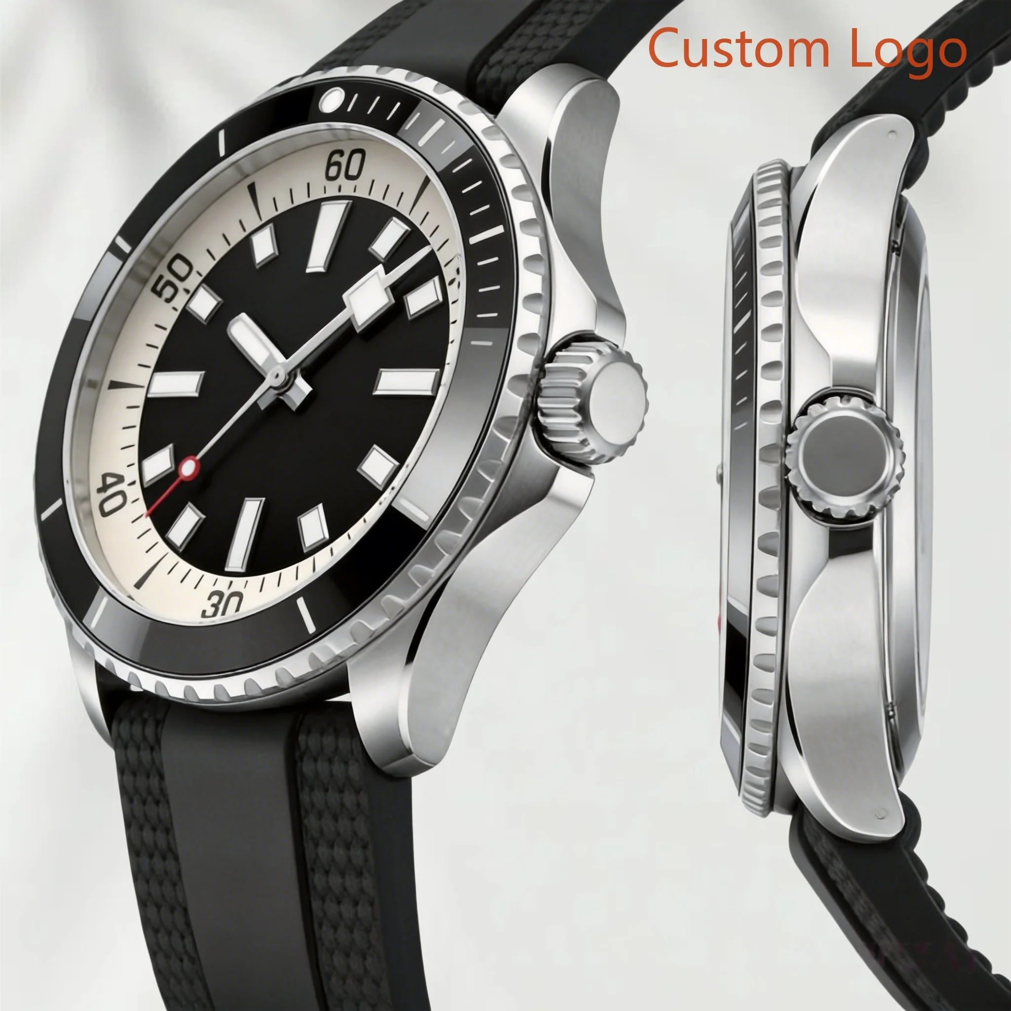 Men 46mm Waterproof Diving Wat - Luxury Watch Men review and price