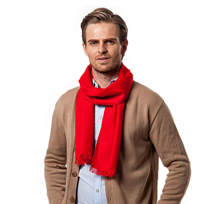 Fashion Winter Solid Color Men - Cashmere Scarf review and price