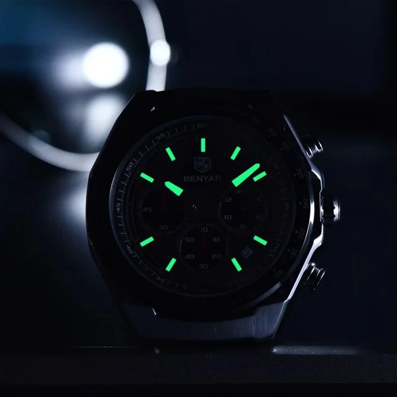 BENYAR 5215 Men Luxury Quartz  - Luxury Watch Men review and price