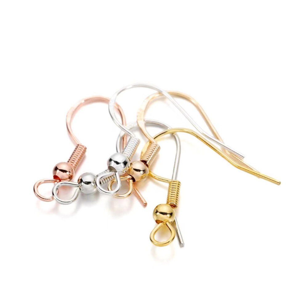 Gold Plated Earring Hooks 100P - Gold Plated Jewelry review and price